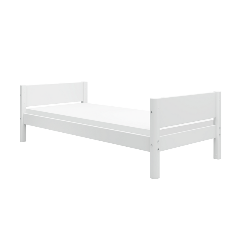 Single bed, 90x200 cm, White