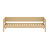 Single Bed with Safety Rail, 90x200 cm, Sand