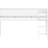 High Bed 120 cm with Ladder and Safety Rail, 90x200 cm, White MID_HIGH-BED midslp-f-wht-mdf-200x90-sl-ladder-grooves-f-wht  flexa-com.myshopify.com