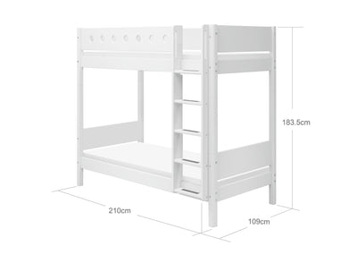 Bunk bed w. extra height