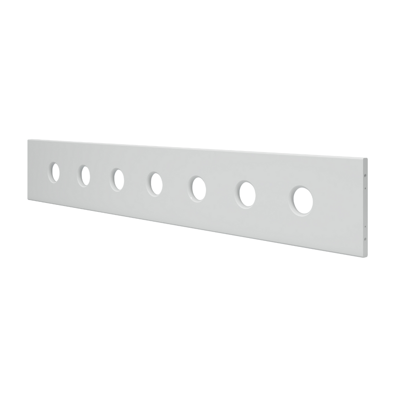 Barrière de sécurité, 3/4, Blanc