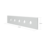 Safety Rail, 1/2, White