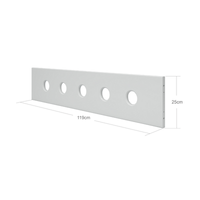 Barrière de sécurité, 1/2, Blanc