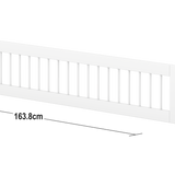Safety Rail, 3/4, White