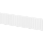 Safety Rail, 3/4, White SAFETYRAIL safety-rail-front-w-grooves-mdf-3-4-f-wht-200cm  flexa-com.myshopify.com