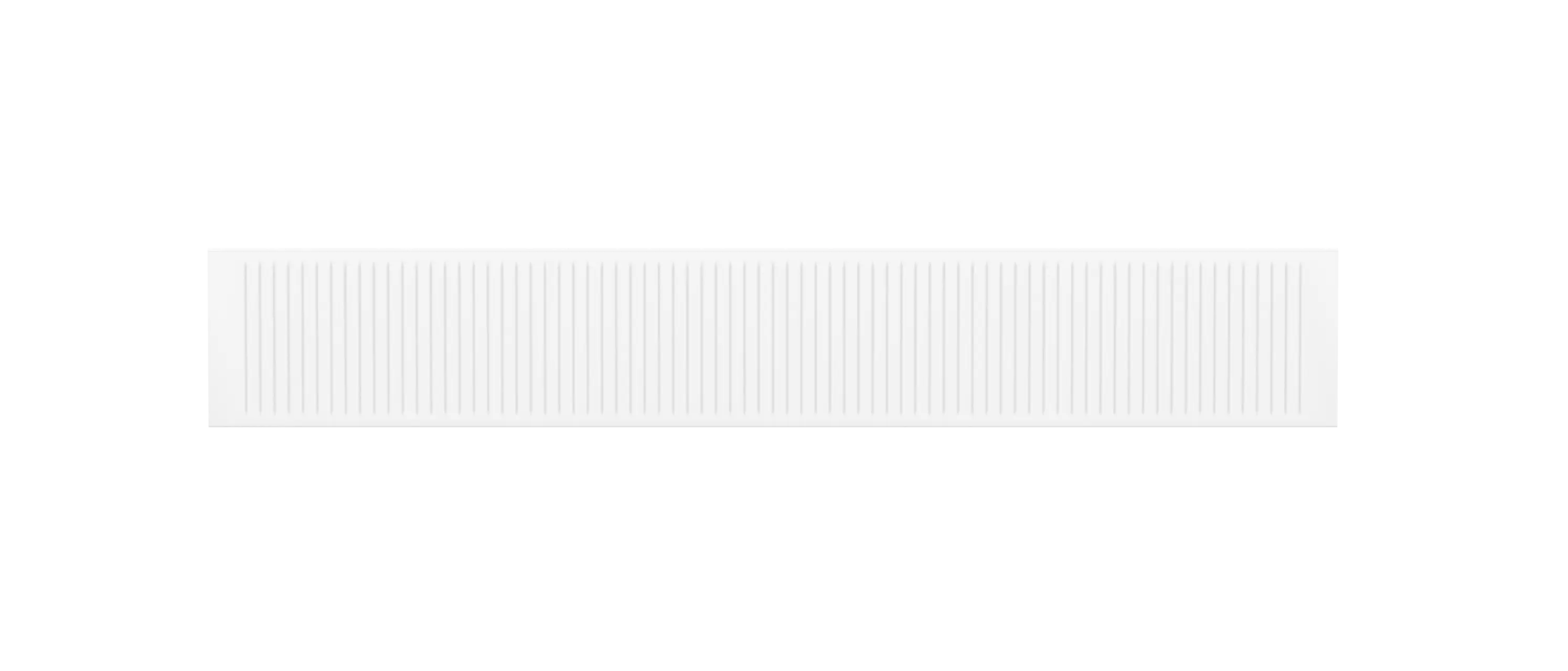 Safety Rail, 3/4, White SAFETYRAIL safety-rail-front-w-grooves-mdf-3-4-f-wht-200cm  flexa-com.myshopify.com