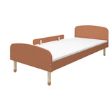 Single Bed w. safety rail