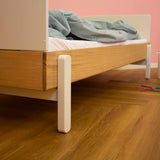 POPSICLE Single Bed, 90x200 cm, Oak/Cream