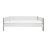 Single Bed, 90x200 cm, White/Oak
