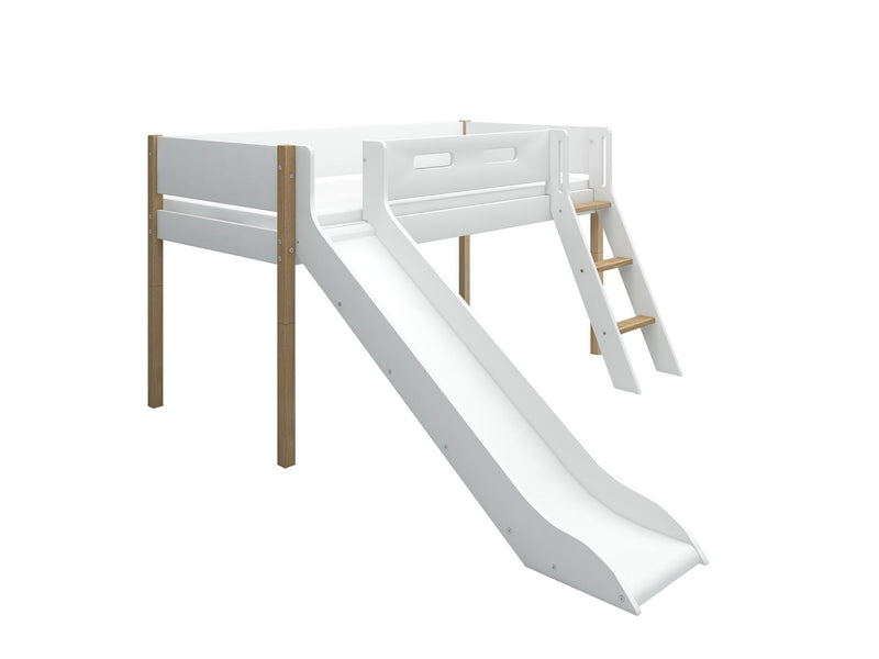 Mid-high bed w. slide