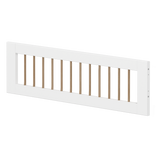 1/2 Safety Rail, White/Oak