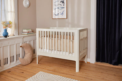 NOVA Babybed, Cream, 120x70 cm