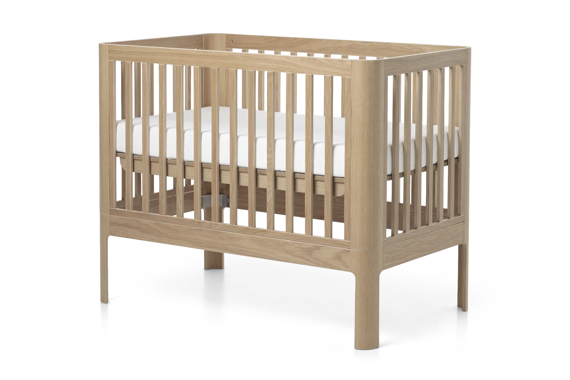 Baby Bed, 120x70 cm, Oak BABYBED fb01-baby-bed-oak  flexa-com.myshopify.com