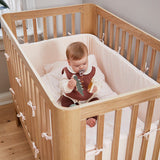 Baby Bed, 120x70 cm, Oak