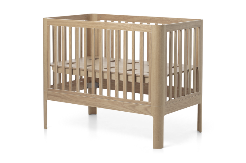 Baby bed, 120x70 cm, Oak