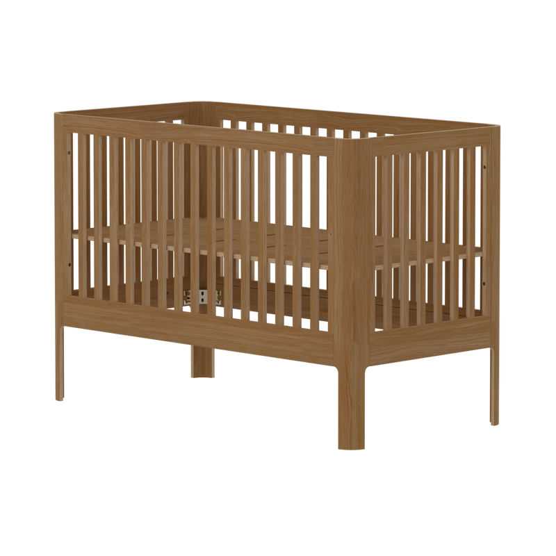 NOVA Babybed, Oak, 140x70 cm