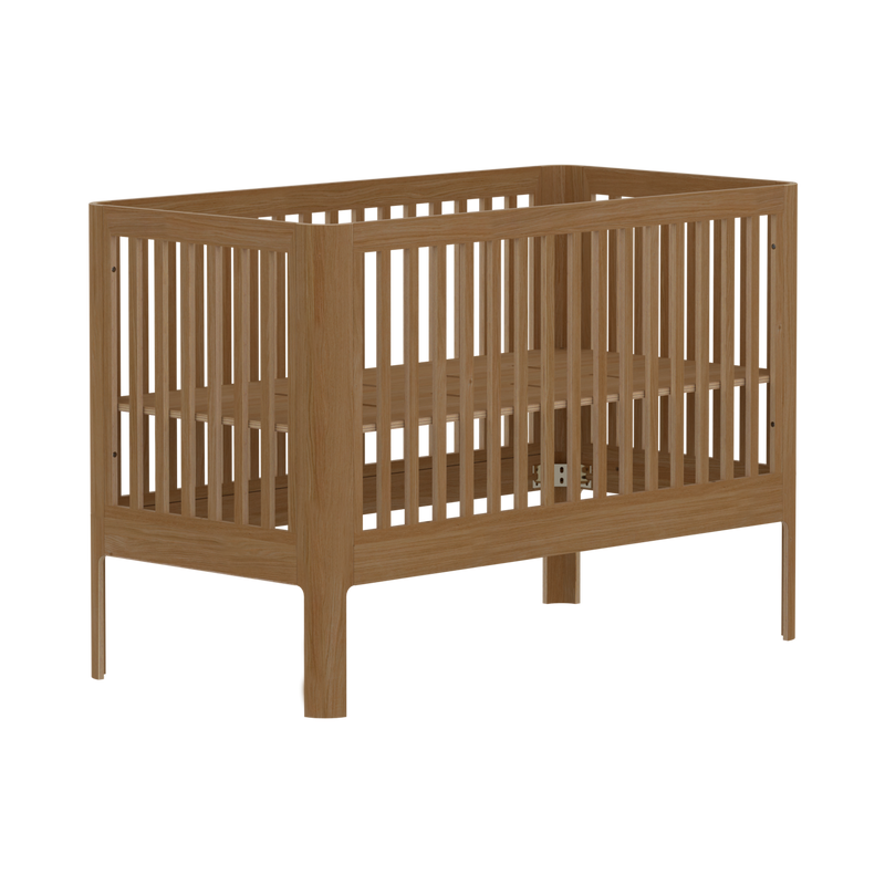 NOVA Babybed, Oak, 140x70 cm