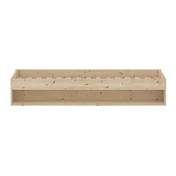 Single Bed with Shelf, 90x200 cm, Pine