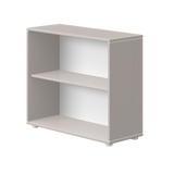 Bookcase with 1 Shelf, Grey