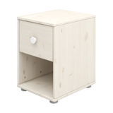 Chest with 1 Drawer, White