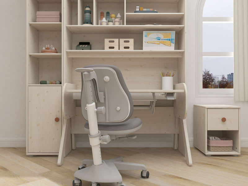 Commode avec 1 tiroir, Blanc