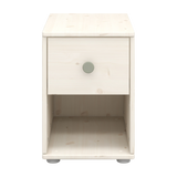 Chest with 1 Drawer, White