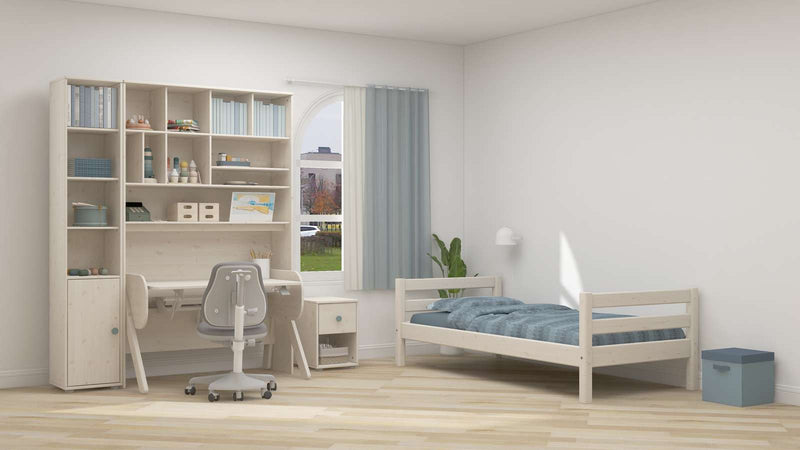Chest with 1 Drawer, White