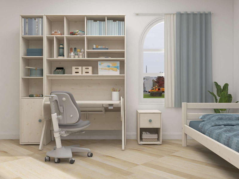 Chest with 1 Drawer, White