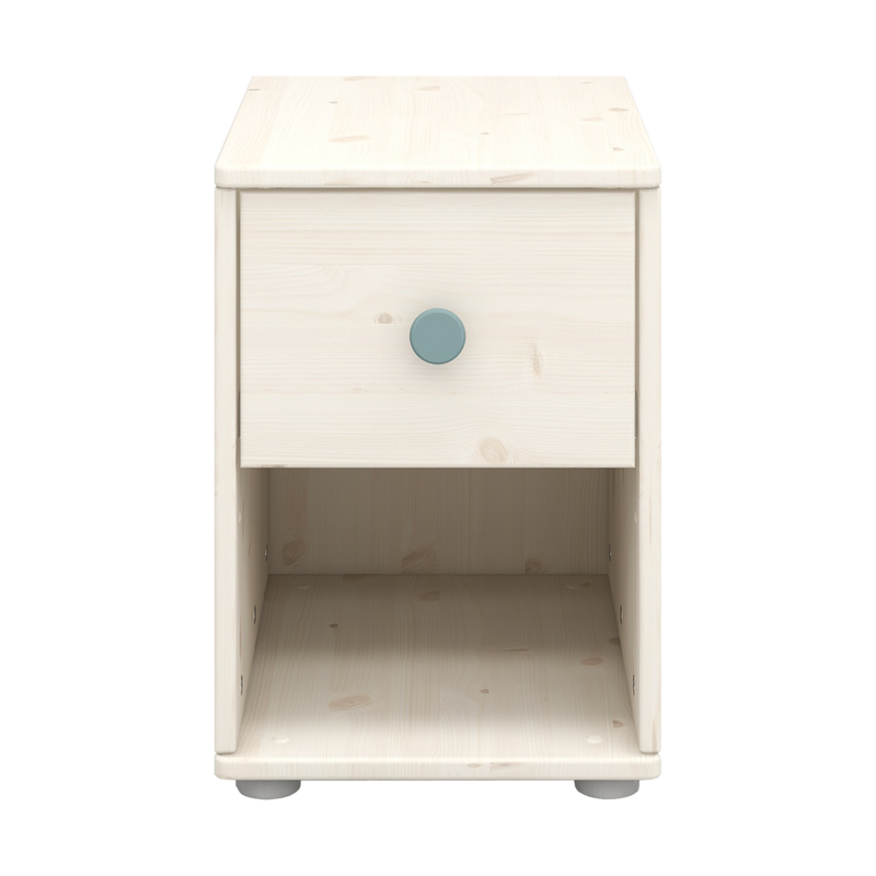 Chest with 1 Drawer, White