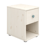 Chest with 1 Drawer, White