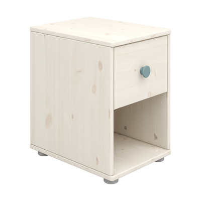Chest with 1 Drawer, White