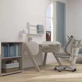 Bookcase with 1 shelf, Grey