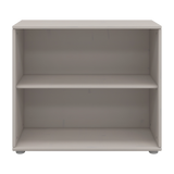Bookcase with 1 shelf, Grey