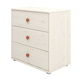 Ladekast met 3 lades, Wit