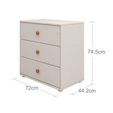 Chest with 3 drawers