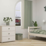 Chest with 3 Drawers, White