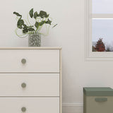 Chest with 3 Drawers, White