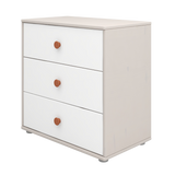 Chest with 3 Drawers, Grey