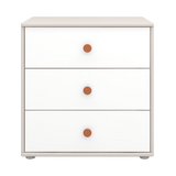 Chest with 3 Drawers, Grey