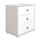 Chest with 3 Drawers, Grey