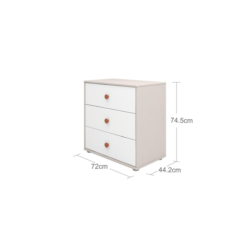 Chest with 3 drawers