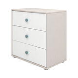 Chest with 3 Drawers, Grey