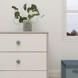 Chest with 3 Drawers, Grey