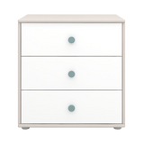 Chest with 3 Drawers, Grey