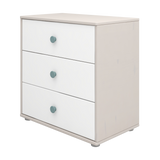 Chest with 3 Drawers, Grey