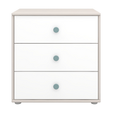 Chest with 3 Drawers, Grey