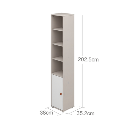 Meuble étagère avec placard