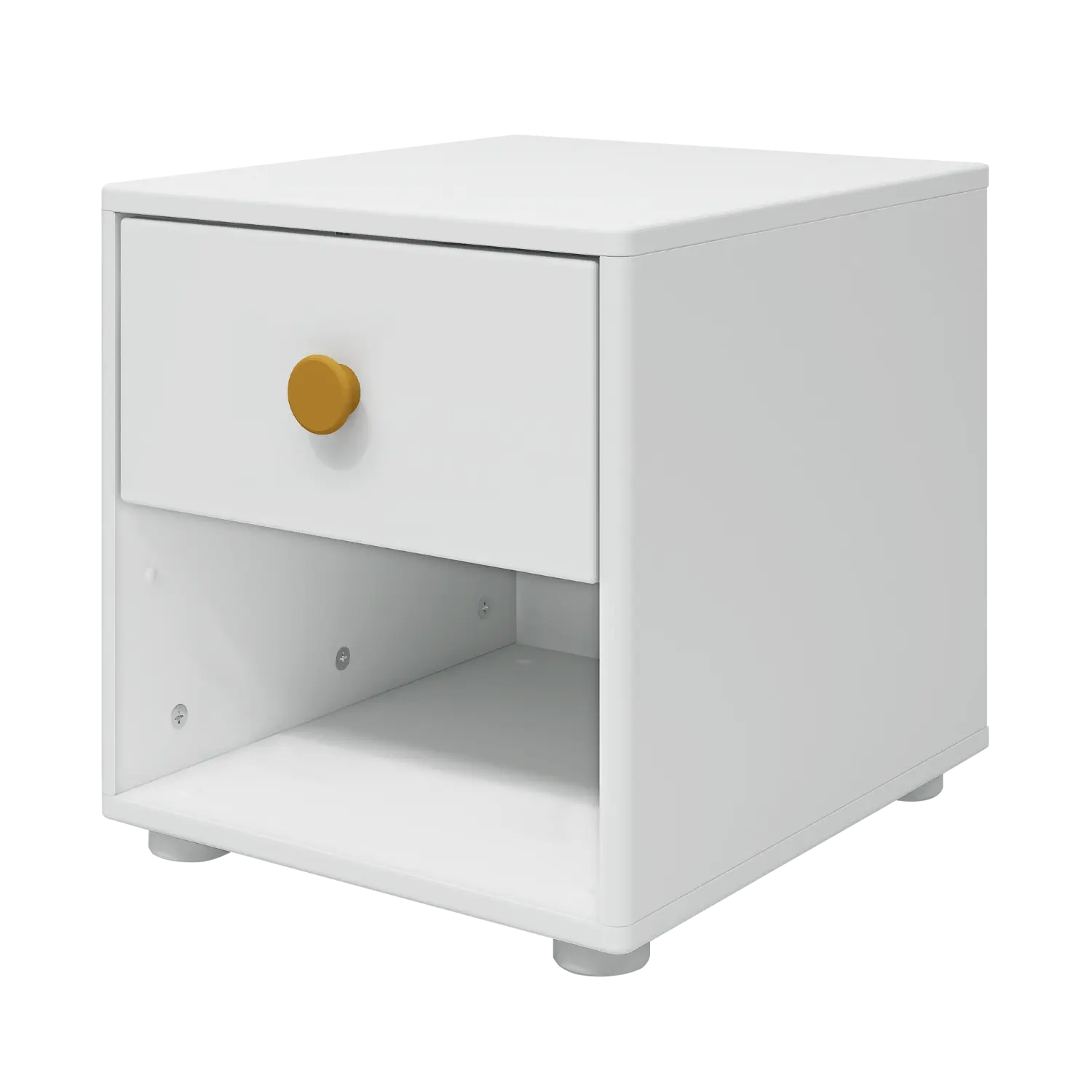 Chest, 1 drawer CHEST chest-1-drawer-white-mustard  flexa-com.myshopify.com