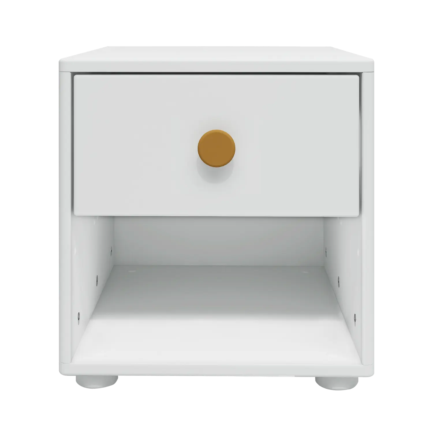 Chest, 1 drawer CHEST chest-1-drawer-white-mustard  flexa-com.myshopify.com
