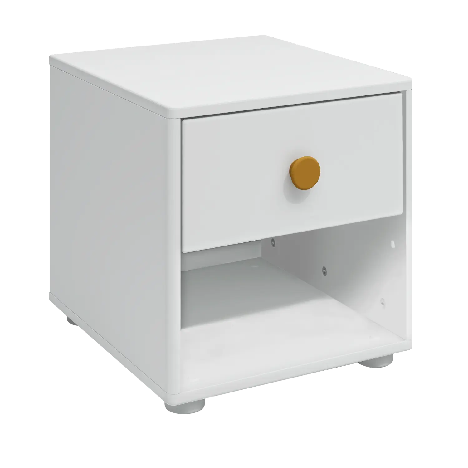 Chest, 1 drawer CHEST chest-1-drawer-white-mustard  flexa-com.myshopify.com